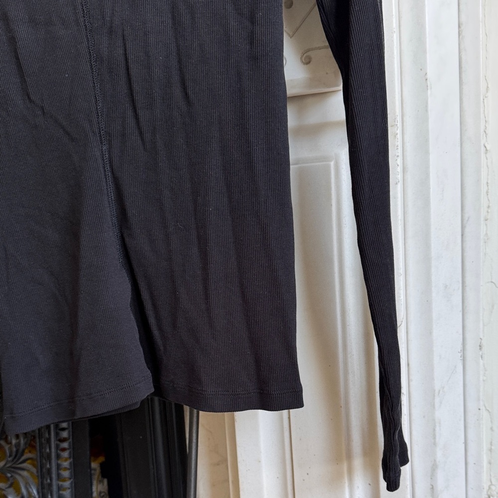 Everlane L/S Ribbed Henley - Picture 8 of 9